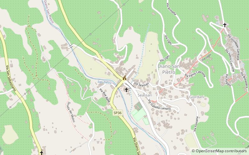 Comune di Diano San Pietro location map