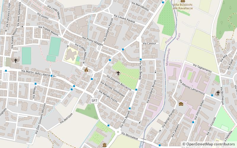 San Salvatore in Agna location map