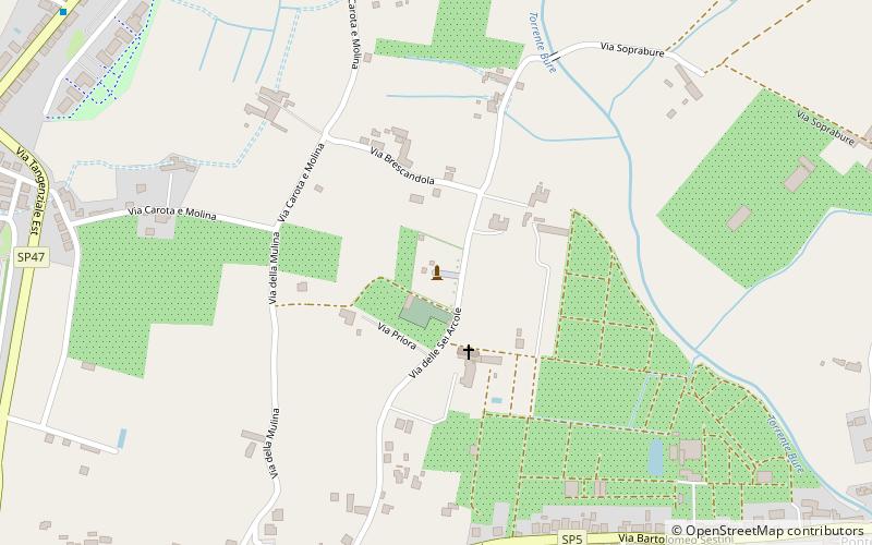 Brazilian Military Cemetery of Pistoia location map