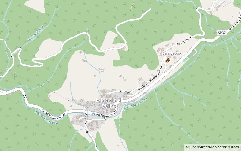 Fabbriche di Vergemoli location map