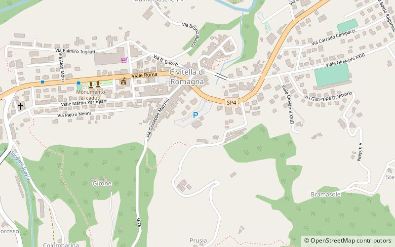 Civitella di Romagna location map