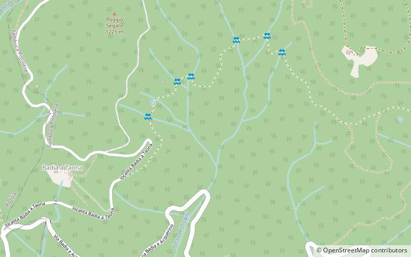 Sambuca Pistoiese location map