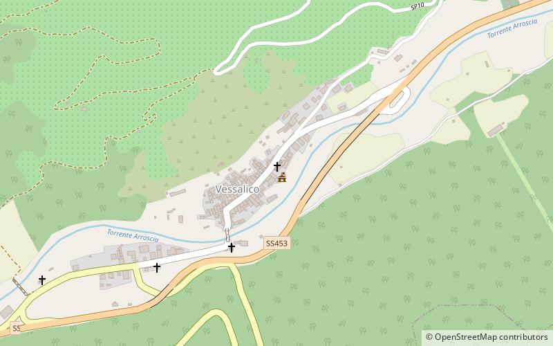 Vessalico location map
