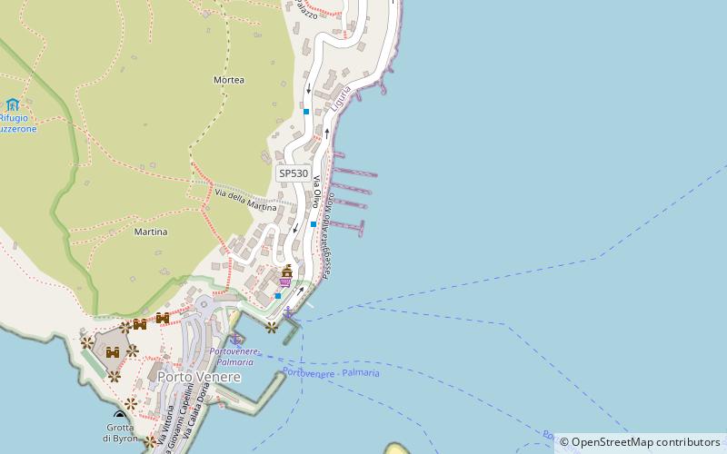 Portovenere Pontile Ignazio location map