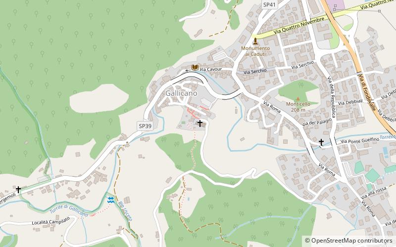 san jacopo apostolo location map