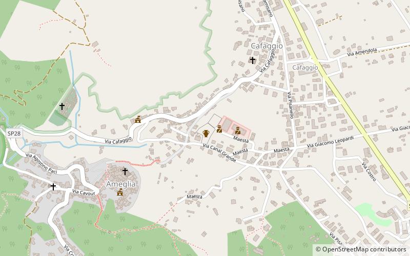 Necropoli Preromana di Cafaggio location map