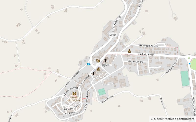 Teatro Petrella location map