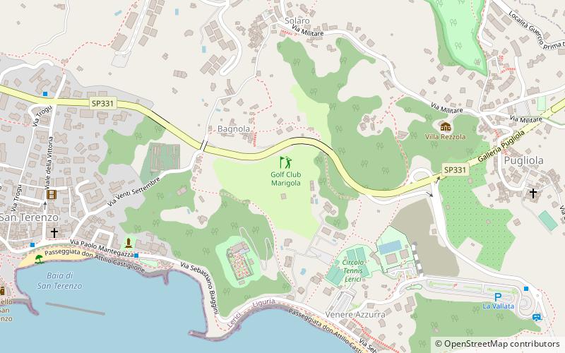 Golf Club Marigola location map