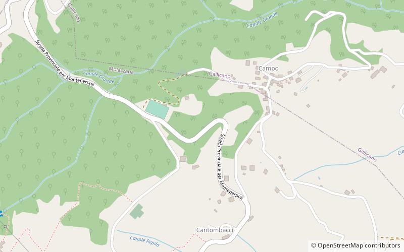 Garfagnana location map