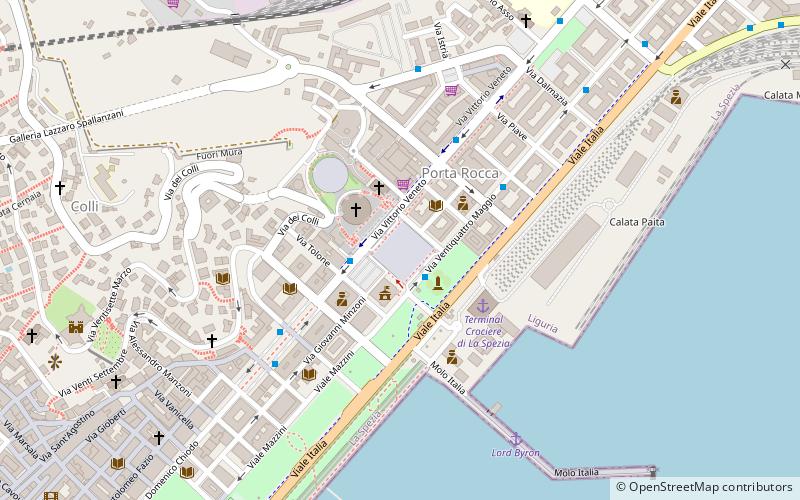 Piazza Europa location map
