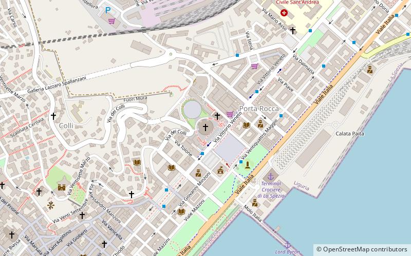 La Spezia Cathedral location map