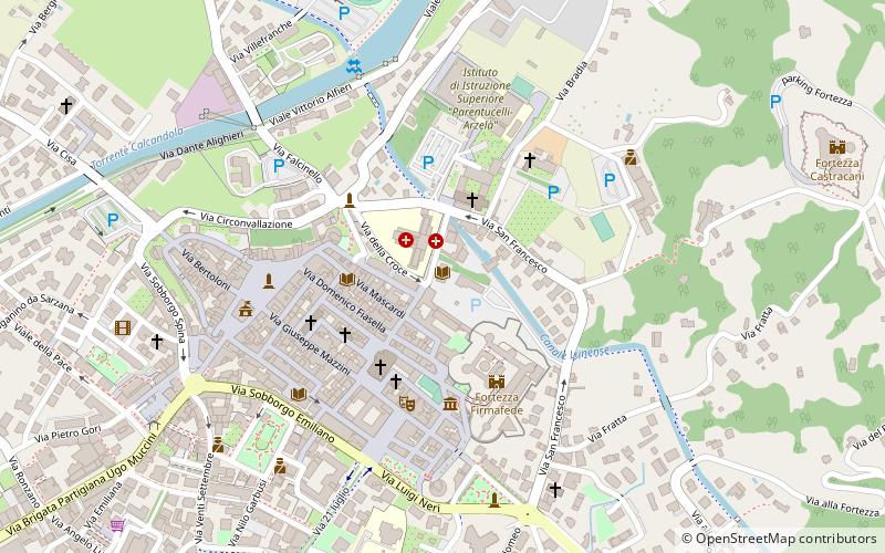 Biblioteca Naturalistica dell'Ente Parco Montemarcello - Magra location map