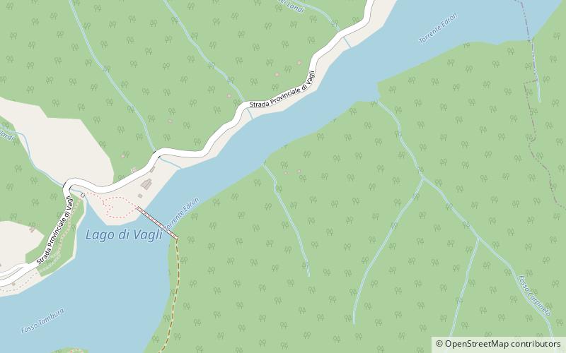 Lago di Vagli location map