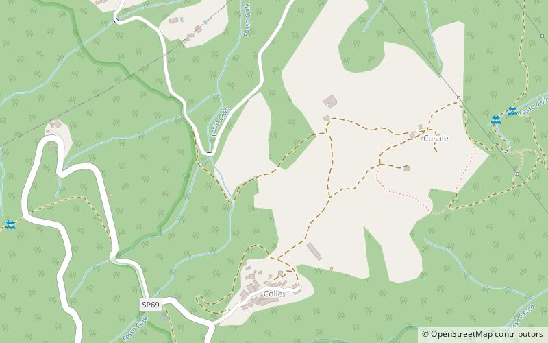 Scaffaiolo Lake location map