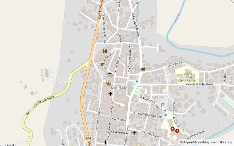 Meldola location map