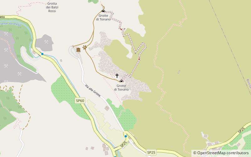settore santa lucia toirano location map