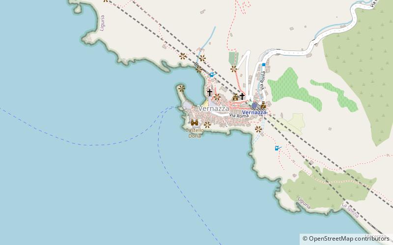 Castello Doria location map