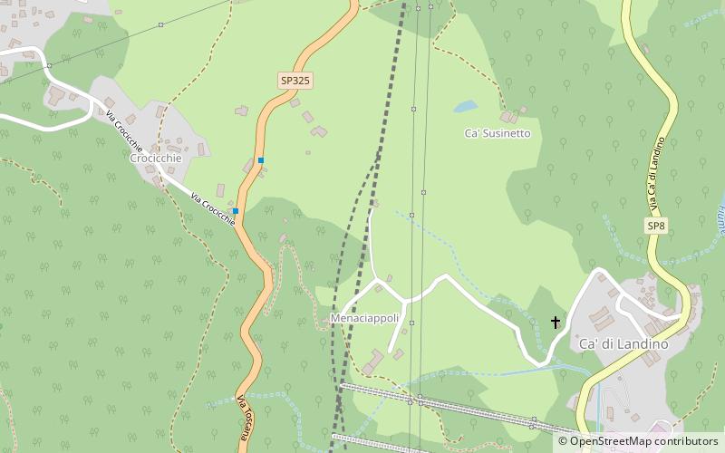 Grande Galleria dell’Appennino location map