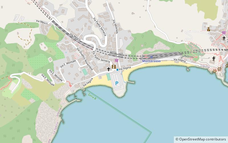 Piazza Fegina location map