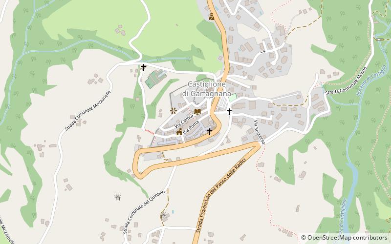 Castiglione di Garfagnana location map
