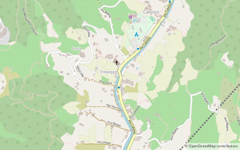 Calvisio location map
