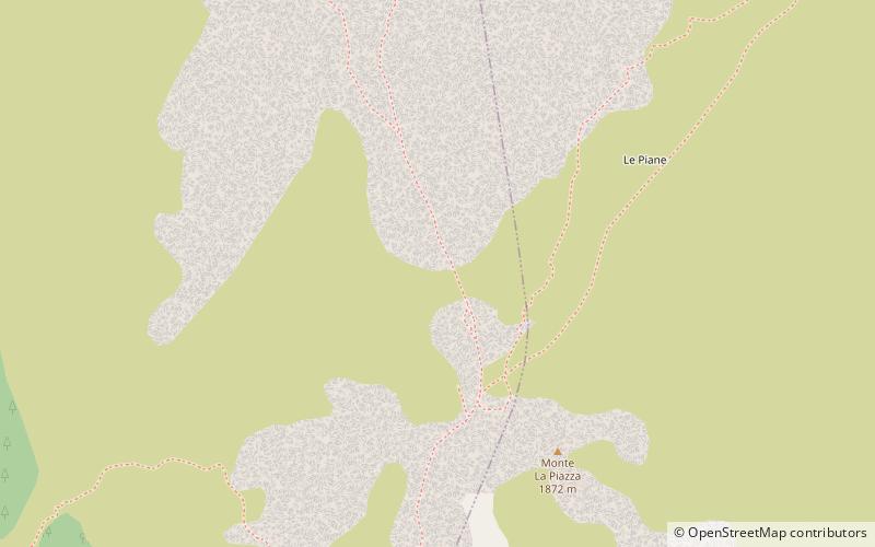 Mont Cimone location map