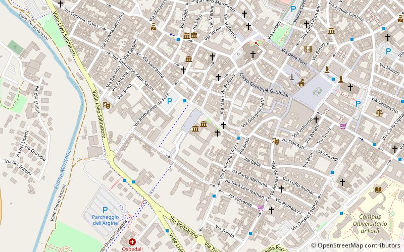 pinacoteca civica di forli location map