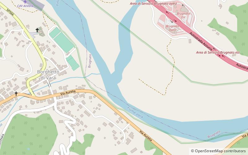 Borghetto di Vara location map