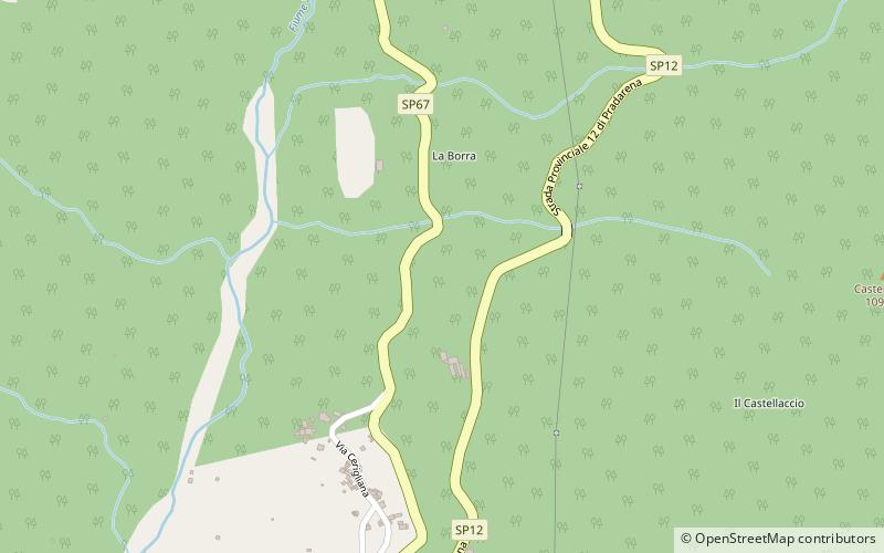 Sillano location map