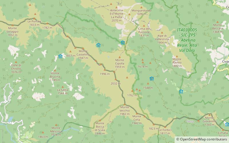 Monte Prado location map