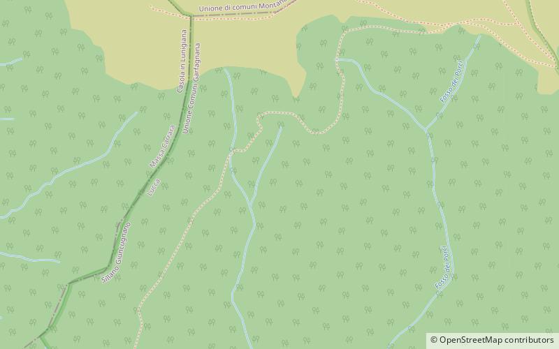 friniates park narodowy appennino tosco emiliano location map