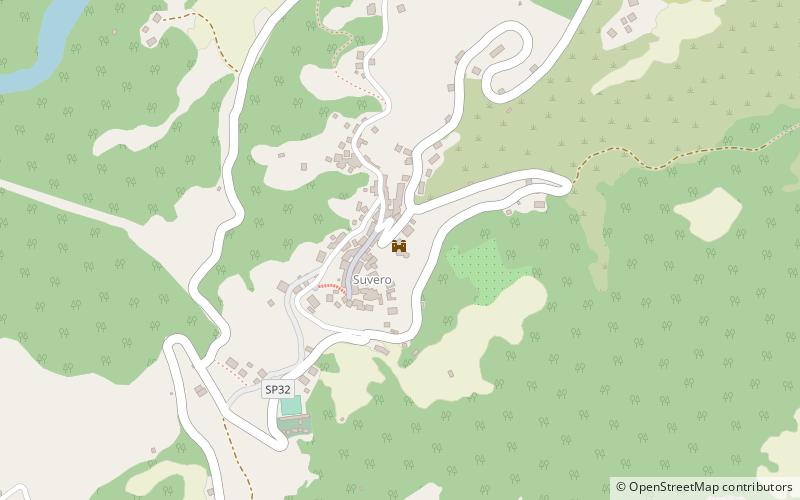 Castello di Suvero location map