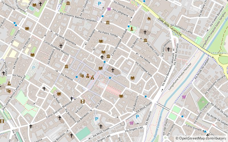 Dom von Faenza location map