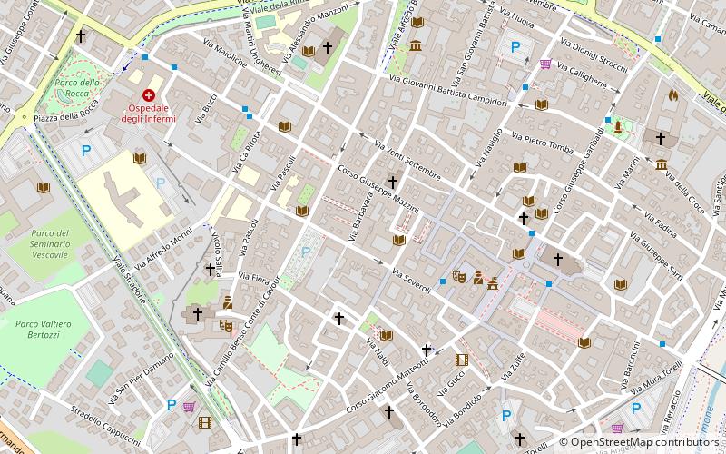 santa maria dellangelo faenza location map