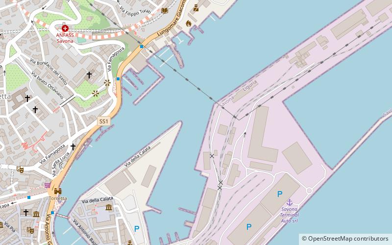 Port of Savona location map