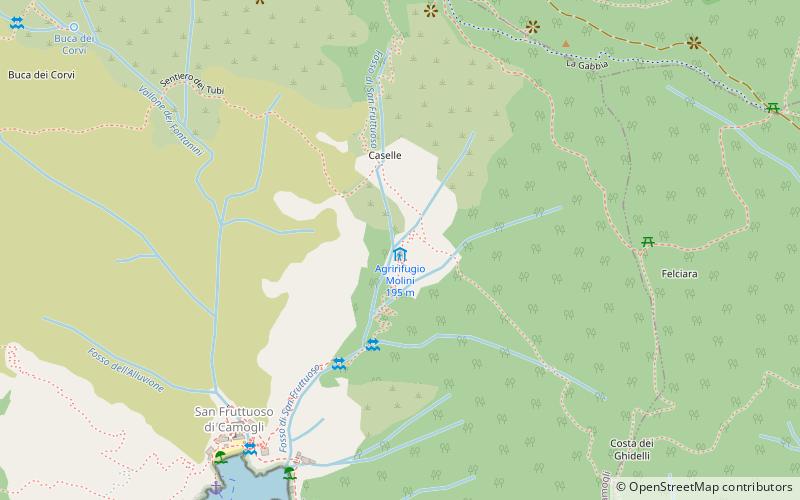 Agririfugio Molini location map