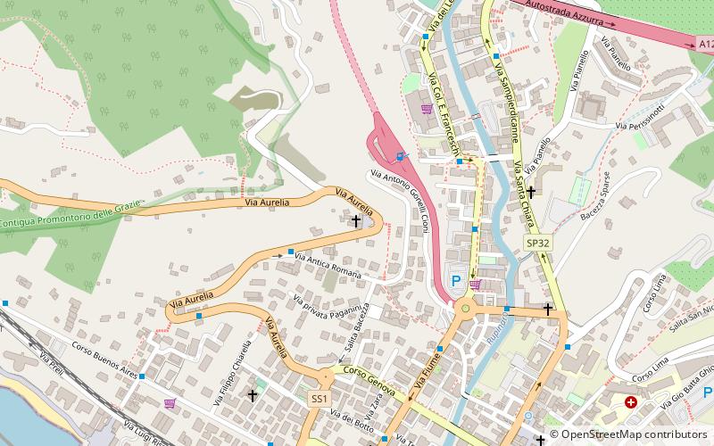 Santuario Madonna dell'Ulivo location map