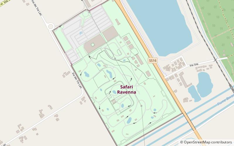 Safari Ravenna location map
