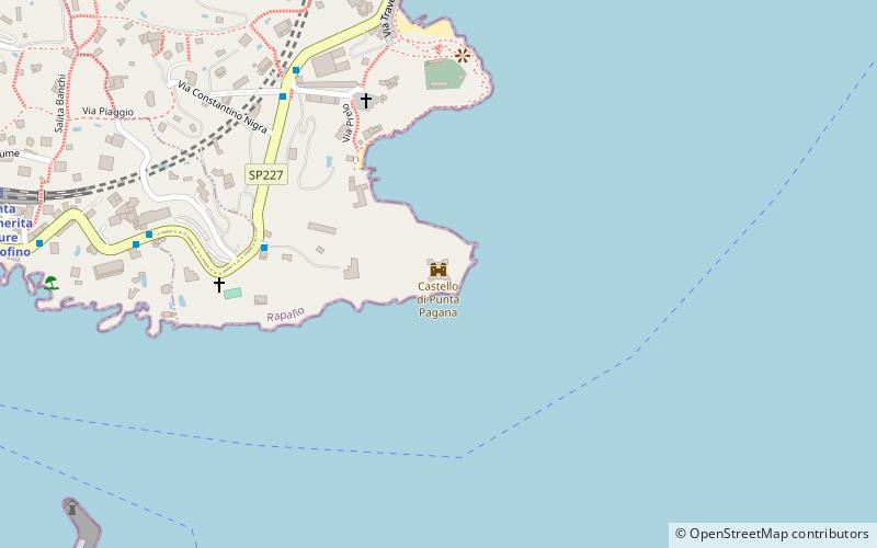 Castello di Punta Pagana location map