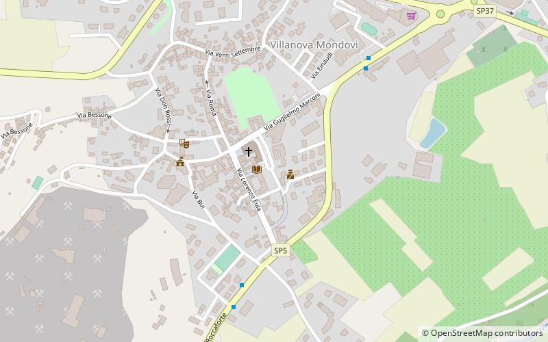 Villanova Mondovì location map