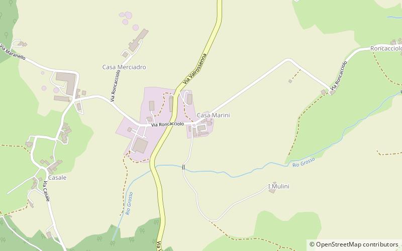 Polinago location map