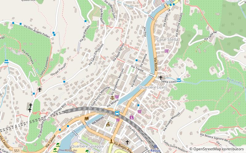 Recco location map