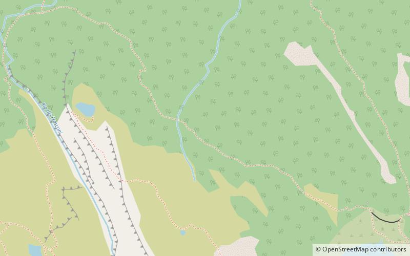 lago verde appennino tosco emiliano national park location map
