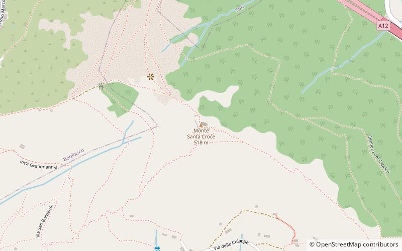 Monte Santa Croce location map