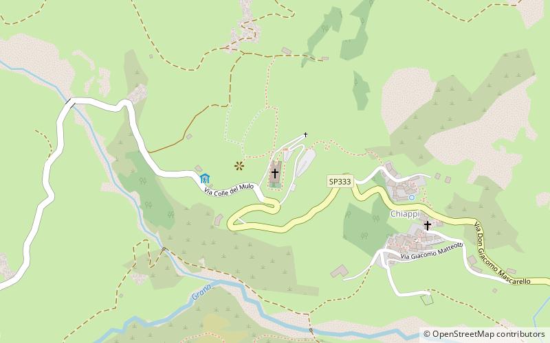 Santuario di San Magno location map