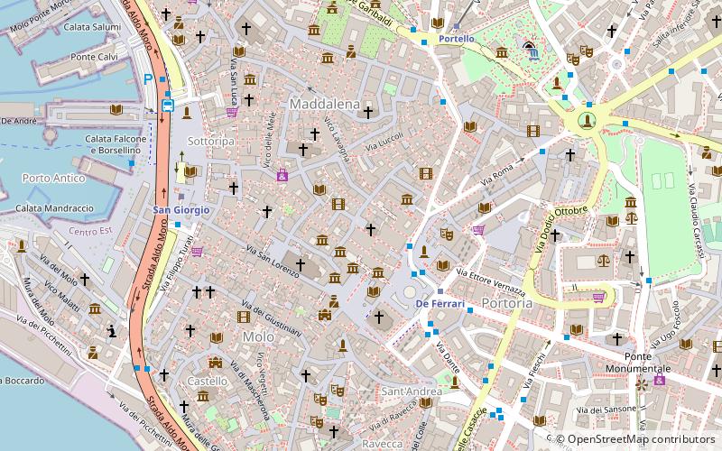 Piazza San Matteo location map