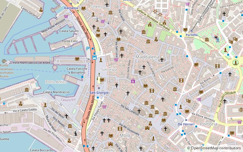 Loggia dei Mercanti location map