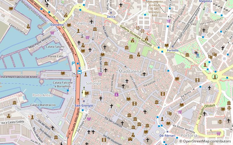 Palazzo Agostino De Franchi location map