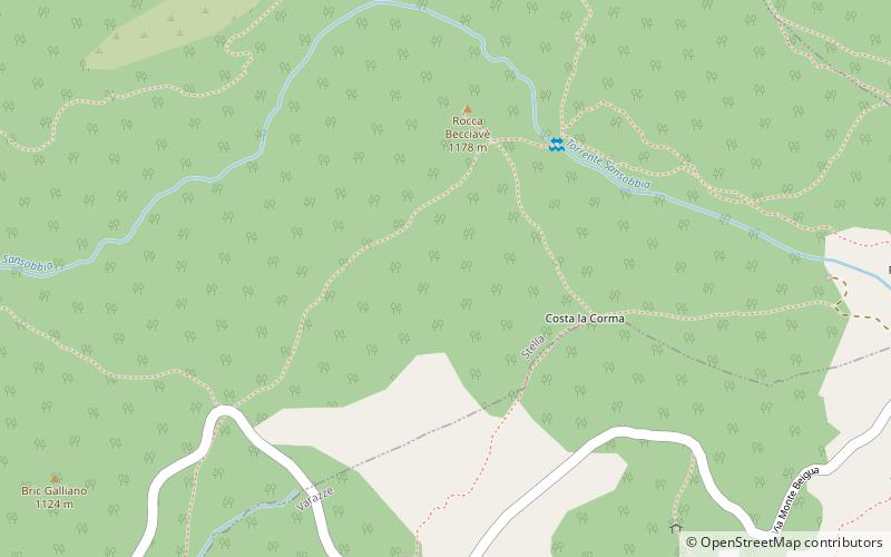 Naturpark Beigua location map