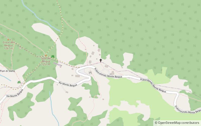 Monte Beigua location map